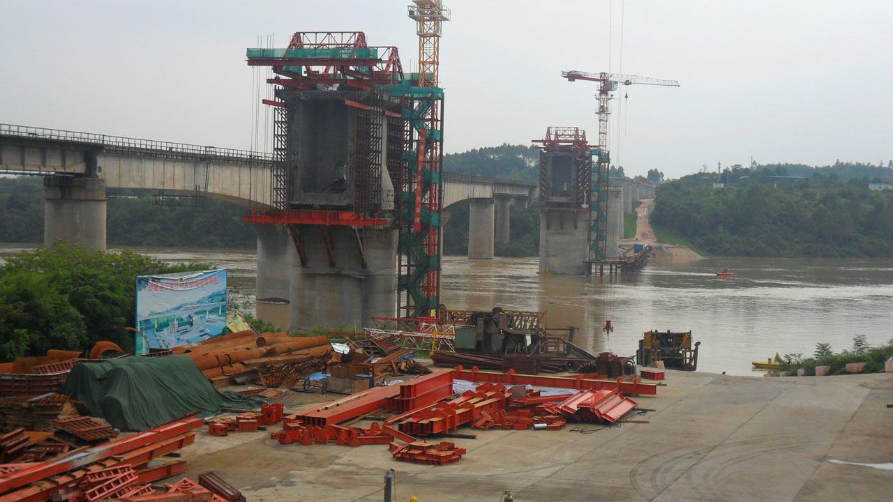 南宁铁路枢纽邕江特大桥工程图