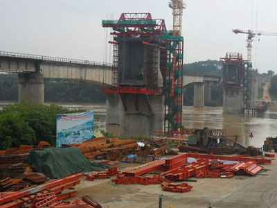 南宁铁路枢纽邕江特大桥工程图