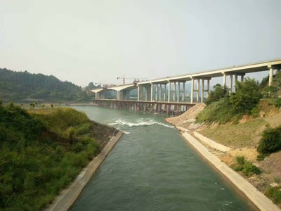 三柳高速公路八标浮石融江特大桥工程图